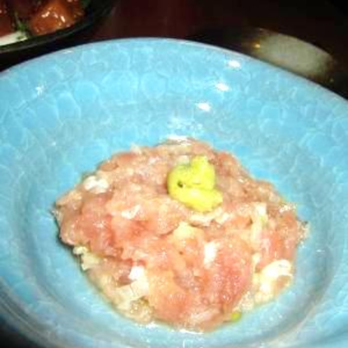 筋の多い大トロ部分はたたいちゃいましょう ネギロト レシピ 作り方 By 料理とお酒 楽天レシピ 筋の多い大トロ部分はたたいちゃいましょう ネギロト レシピ 作り方 By 料理とお酒 楽天レシピ